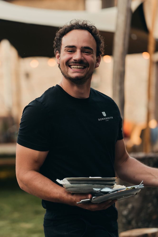 Eventmanager Steyn verzorgt de catering van een teamevent