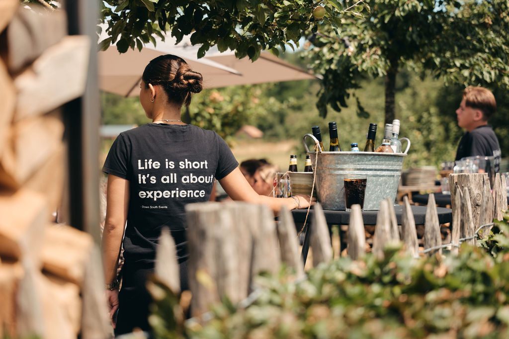 Eventmanagers Down South Events zijn altijd aanwezig tijdens de uitvoer van een evenement